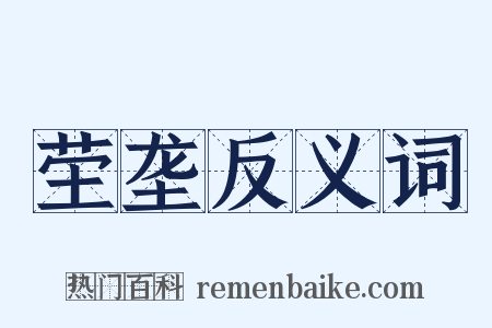 茔垄反义词是什么意思的图片